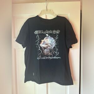 Cyberpunk Graphic T Shirt Black